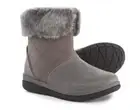 NEW CLARKS CLOUDSTEPPERS CABRINI REEF GRAY LIGHTWEIGHT MID BOOTS WOMENS 8.5