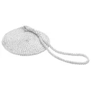 3/8 Inch x 15 Ft Three Strand Twisted Nylon Mooring and Docking Line for Boats