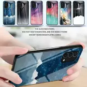 Tempered Glass Starry Sky Star Phone Case For OnePlus N200 9RT 5G N100 N10 5G 1+