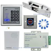 125KHZ RFID Card Door Access Control+ Fail-Safe Strike Lock+IR Touchless Exit