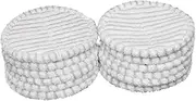 [LTWHOME] 7.8 Inch Scrubby Mop Pads Fit for Bissell Spinwave 2039 Series 2039A 2124 (Pack of 12)
