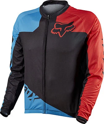 Fox Racing Livewire Race Long Sleeve L/S Jersey Blue/Red