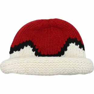 [二手] 【義大利直送】全新品 Kenzo 帽子男士羊毛白色紅色