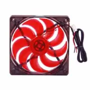 New MASSCOOL 120mm Red LED Cooling Fan BLD-12025V1R