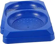GRIRIW 2pcs Large Square Plastic Pigeon Nest Breathable Bird Breeding Hatching Basin for Egg Laying Comfortable and Durable Pigeon Feeding Supply