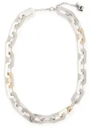 Rosantica Paloma Two-tone Chain Necklace - Silver ONE SIZE