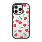 iPhone 16 Pro Impact Case MagSafe Compatible Cherries