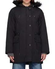 Subtle parka coat FR38,FR40 black