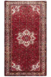 Hossainabad - Hand Knotted Wool Rug -312x160cm by Cyrus Rugs