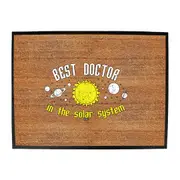 Best Doctor Solar System - Funny Novelty Doormat Man Cave Floor mat