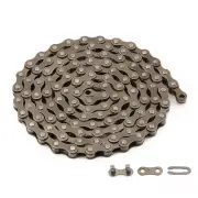 Bike Chain Single-Speed Bicycle Chain 1 Speed 1/2 × 1/8 Inch116 Links