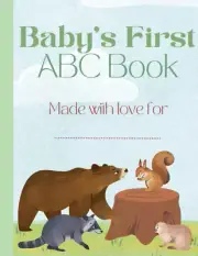 Woodland Unique Baby Shower Guest Book Baby’S First ABC Book Baby Shower Game