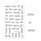 274 Stickers Spice Herb Storage Jar Labels Stickers V8 R0 PantryA2X7 Decals S6T4