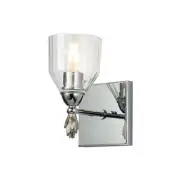 Lucas + McKearn Lighting Collection BB1000PC-1-F1S Fun Finial Wall Sconce