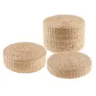12inch Japanese Straw Cushion Tatami Floor Cushion Meditation