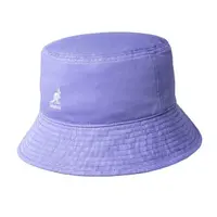 在飛比找momo購物網優惠-【KANGOL】WASHED BUCKET 漁夫帽(丁香紫色