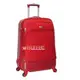 【葳爾登】法國傑尼羅特四輪25吋登機箱360度旅行箱ABS+EVA行李箱最新款式25吋8243紅色