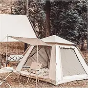 Cheap Tent 4 Man Sun Protection Camping Tent Stable Sturdy Quick Erect Tent for Camping Hiking Picnic Garden
