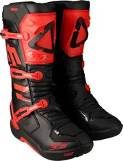 Leatt 3.5, boots , color: Red/Black , size: 10 US
