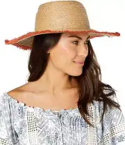 Inc Womens Pop Fray Edge Floppy Hat