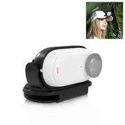 For Insta360 GO3 / GO 3S PULUZ Easy Clip Hat Clip Quick Release Clamp Magnetic Frame Fixed Mount (Black)