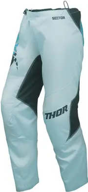 Thor Sector Split Ladies Motocross Pants, blue, Size 26 for Women