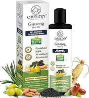 ORELON Ginseng Hair Oil For Control Hairfall and Hair Regrowth | Natural DHT Blocker with Rosemary & Bhringraj For Women & Men-100 ML