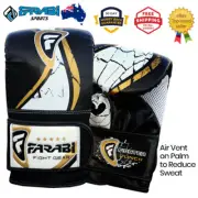 Farabi Boxing Sparring Gloves Muay Thai MMA Punch Bag Mitts Fight Training