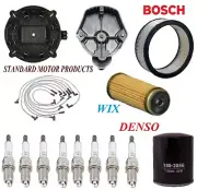 Tune Up Kit Filters Cap Spark Plugs Wire For CHEVY C10 SUBURBAN V8 5.7L 81-85