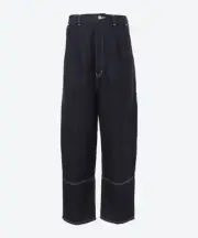 (ASK availability First) comme des garcons Pants - Cotton Linen Denim Wash new