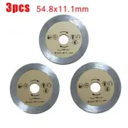 Cutting Disc 3pcs Mini Circular Saw Disc Cutting Masonry Tiling 54.8x11.1mm