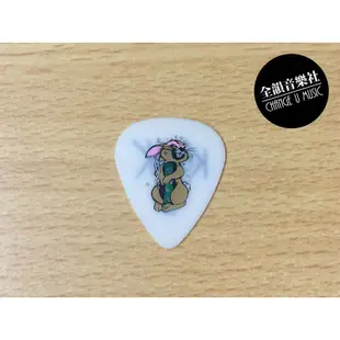 全韻音樂社- 美國 Dunlop Frank Kozik 兔子 0.6mm 一片