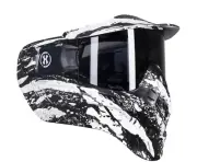 New! HK Army HSTL Paintball Goggles with Thermal Lens-Fracture Black/White