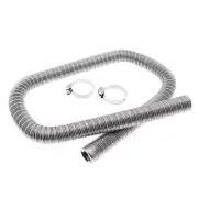 0.6m/1m/1.5m/2m Car Parking Air Diesel Heater Stainless Steel Exhaust Pipe unive