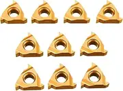 10pcs 11IR A60 Carbide Insert Internal Thread Insert CNC. Turning Tool Post for Lathe Turning Tool