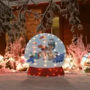 36" RUDOLPH MISFIT TOYS IN SNOW GLOBE LED CHIRSTMAS YARD/INDOOR SCULPTURE