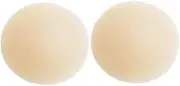 [Gogogmee] 1 Pair Silicone Stickers Petal Bras for Women Reusable Pasties Beach Bag Party Favor Chest Pasties Bra for Wedding Covers Wedding Dress Chest Stickers Miss, Assorted Color2