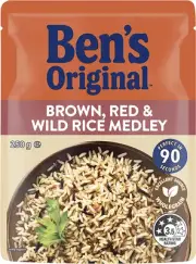 Mars Food Ben'S Original Brown Red and Wild Rice Medley 6X250G