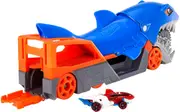 Hot Wheels® - Shark Chomp Transporter Playset With One 1:64 Scale Car Mattel