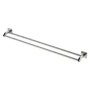 Fienza Sansa Double Towel Rail 900mm Brushed Nickel 83208BN