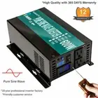 600W Pure Sine Wave Power Inverter 12/24/36/48V DC RV Off-Grid Remote Control