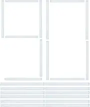 Mini Glue Sticks | Clear Hot Melt Adhesive Sticks - 90 Piece Clear Craft Bond Sealing Wood Glass Repairing Decoration for School Projects Kids Adults
