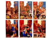 (6) Lot 1994 Flair USA Basketball REGGIE MILLER #57-63