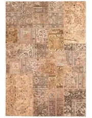 [The Handmade Collection] Persian Hand Knotted Patchwork Rug 228X158cm