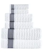 Brooks Brothers Herringbone 6pc Towel Set