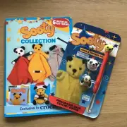 Sooty Collection Patterns And 3.5mm Crochet Hook and Toppers Crochet Patterns