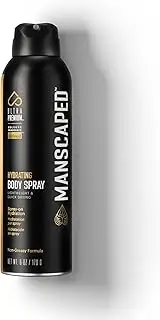 MANSCAPED® UltraPremium Hydrating Body Spray, Non-Greasy Quick Drying Spray-On Moisturizer Formula with Red Algae and Hyaluronic Acid for Skin Hydration (6 oz Aluminum Bottle)