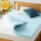3 Inch Ventilated Memory Foam Mattress Topper Cooling Gel Infusion Certipur-Us