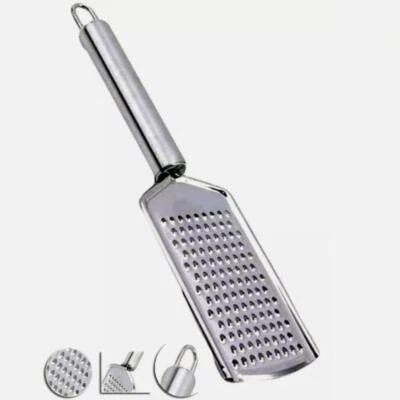 Small Stainless Steel Box Cheese Carrot Food Grater Shredder Hand Held easy Grip