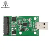 USB 3.0 to Mini PCIE mSATA SSD External Converter Data Transmission Link Adapter